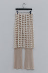 SWAYING/KNIT Crochet stitching hakama SW212XZ27